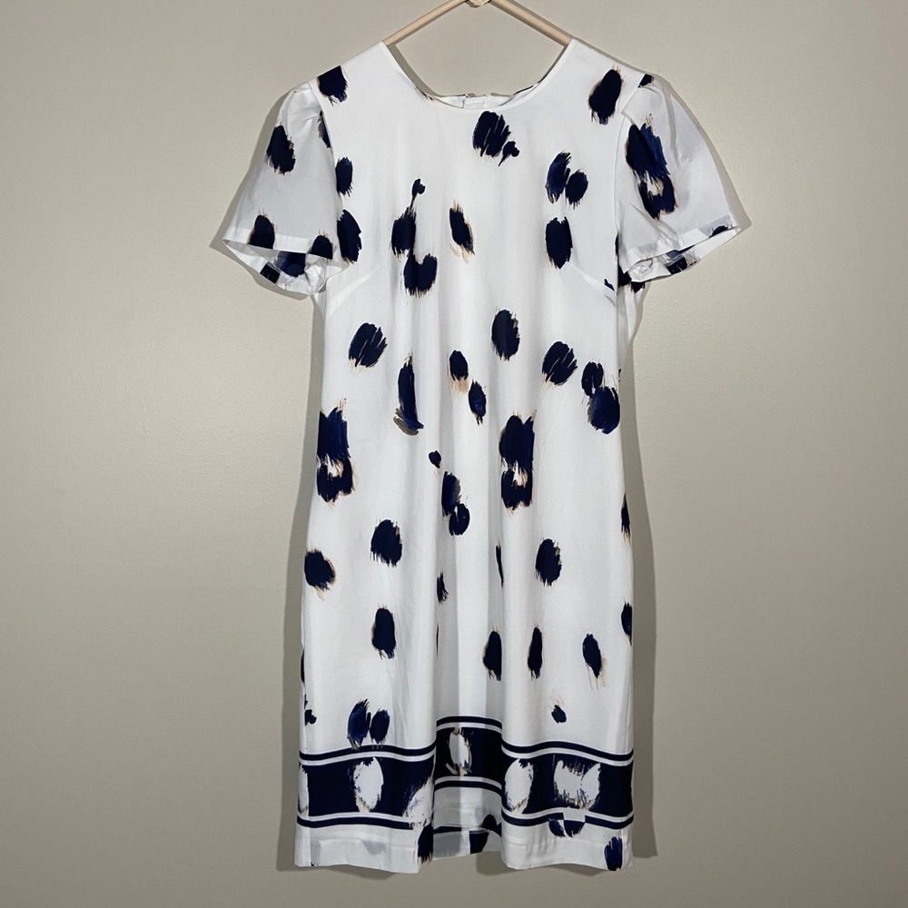 Banana Republic Puff Sleeve Dress